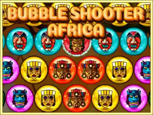 Leikur Bubble Shooter Africa á netinu