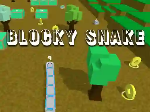 Leikur Blocky Snake á netinu