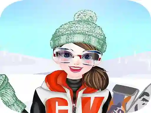 Leikur Happy Ski Dressup á netinu