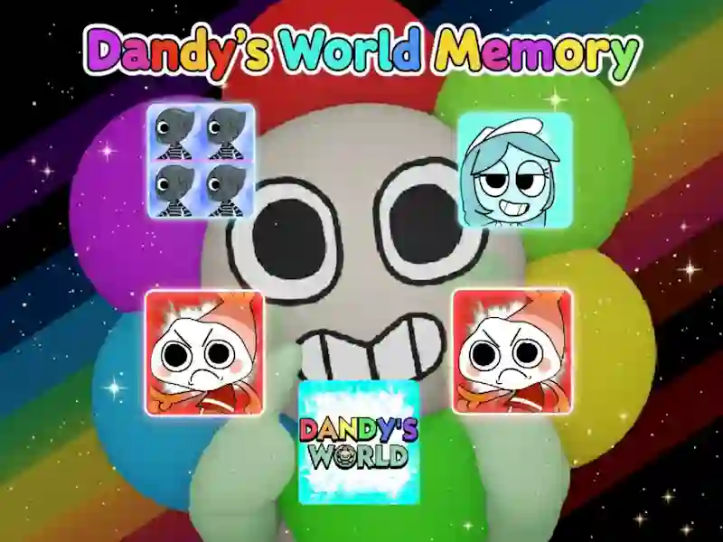 Leikur Dandy's World Memory á netinu