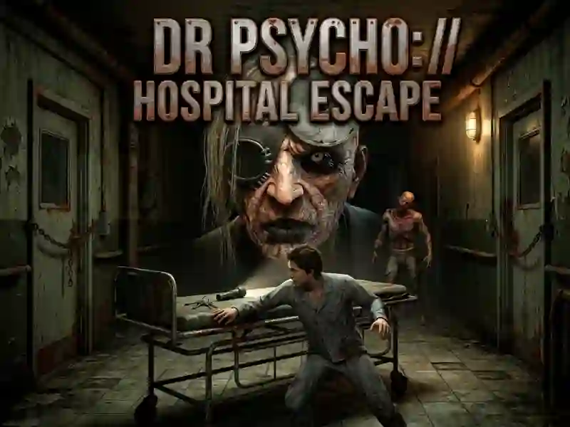Leikur Dr Psycho Hospital Escape á netinu