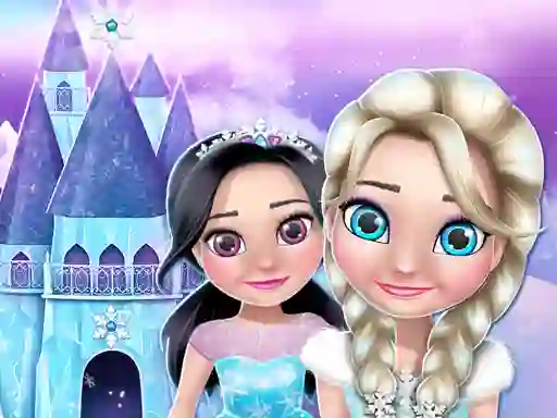Leikur Ice Princess Doll House á netinu