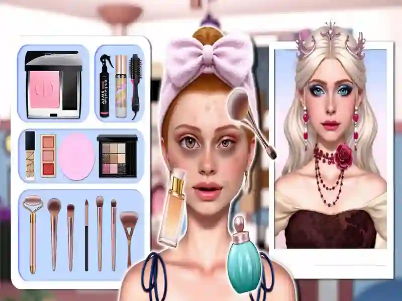 Leikur Makeover & Makeup Studio á netinu