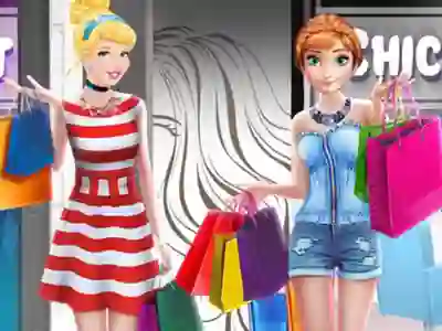 Leikur Princesses Shopping Spree á netinu