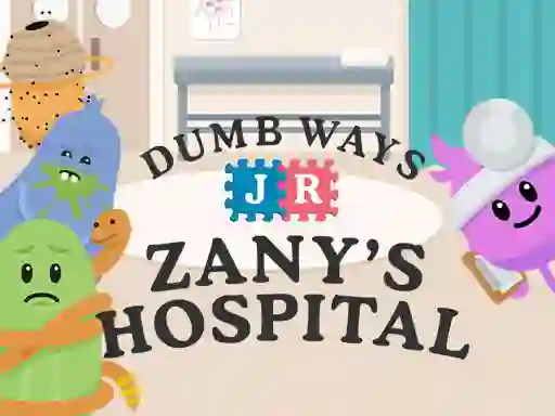 Leikur Dumb Ways Jr Zany's Hospital á netinu