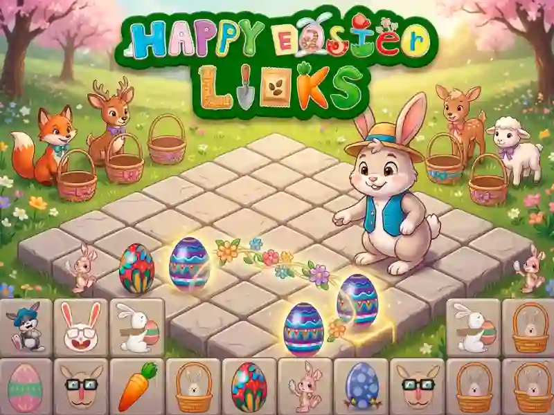 Leikur Happy Easter Links á netinu