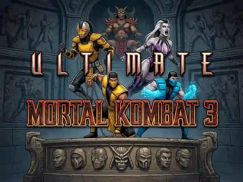 Leikur Ultimate Mortal Kombat 3 á netinu