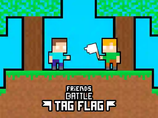 Leikur Friends Battle Tag Flag á netinu