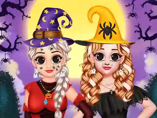 Leikur BFFs Hello Halloween á netinu