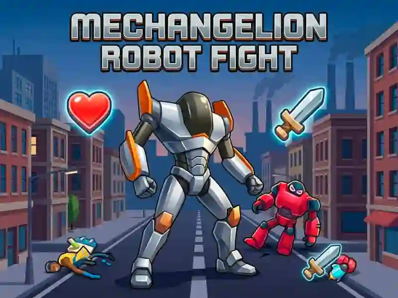 Leikur Mechangelion Robot Fight á netinu