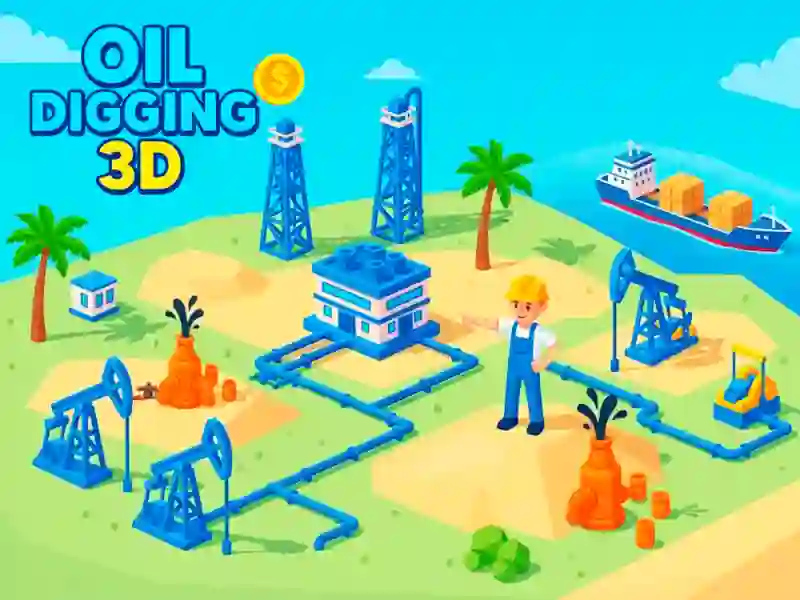 Leikur Oil Digging 3D á netinu