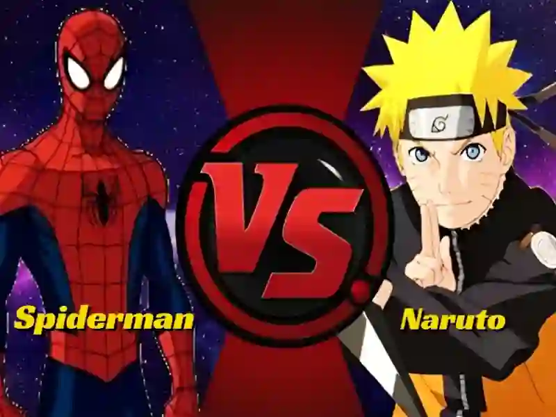Leikur Spiderman Vs Naruto á netinu