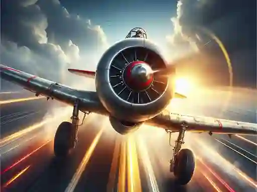 Leikur Amazing Airplane Racer á netinu