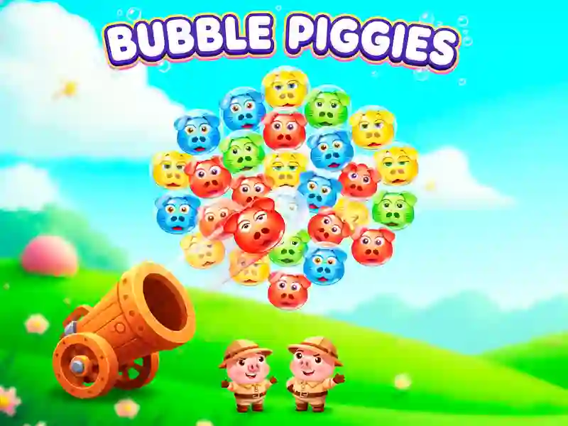 Leikur Bubble Piggies á netinu