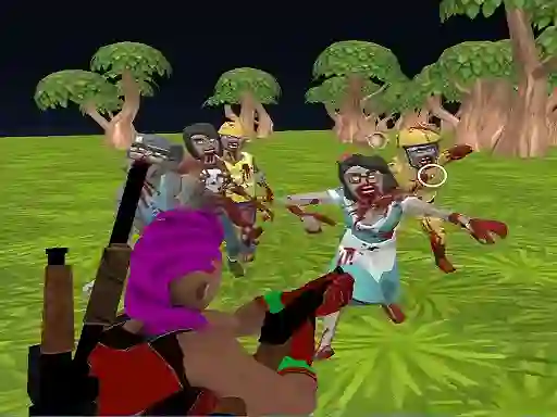 Leikur Battle Survival Zombie Apocalypse á netinu