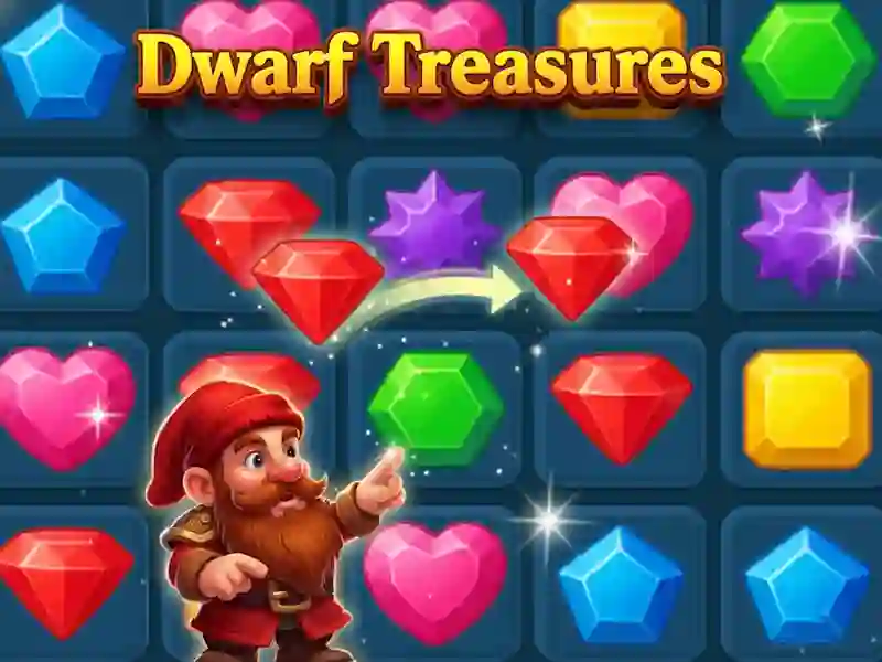 Leikur Dwarf Treasures á netinu