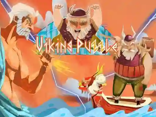 Leikur Viking puzzle á netinu