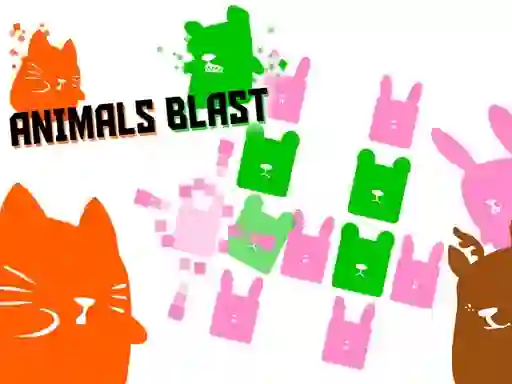 Leikur Animals Blast á netinu