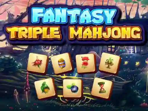 Leikur Fantasy Triple Mahjong á netinu