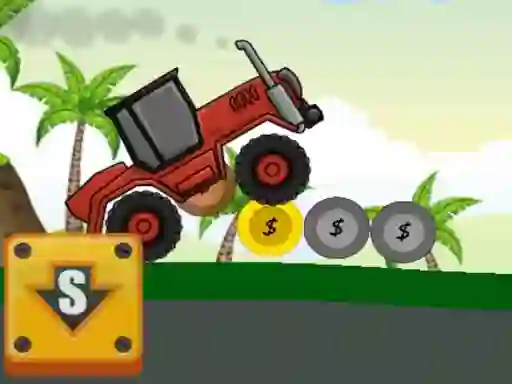 Leikur Hill Climb Tractor 2020 á netinu