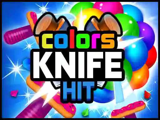 Leikur Knife Hit Colors á netinu