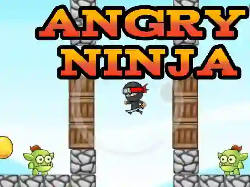Leikur Angry Ninja á netinu