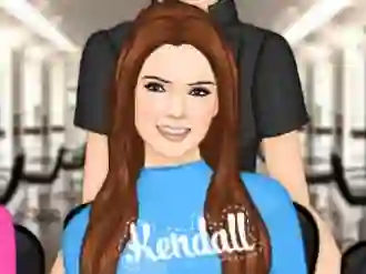 Leikur Kendall Jenner & Friends Hair Salon á netinu