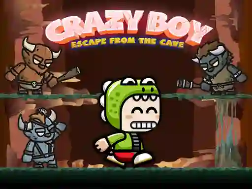 Leikur Crazy Boy Escape From The Cave á netinu