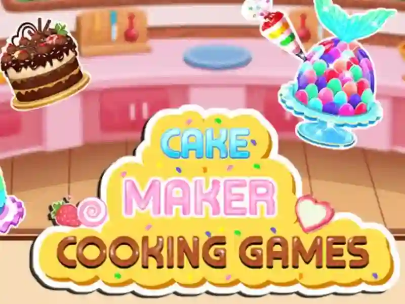 Leikur Cake Maker Cooking Games á netinu