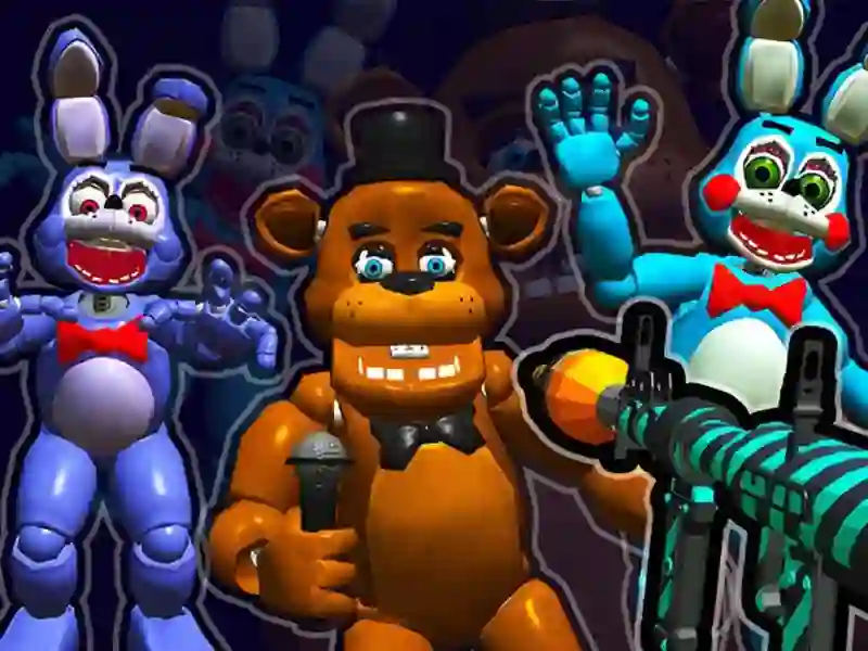 Leikur FNaF Shooter á netinu