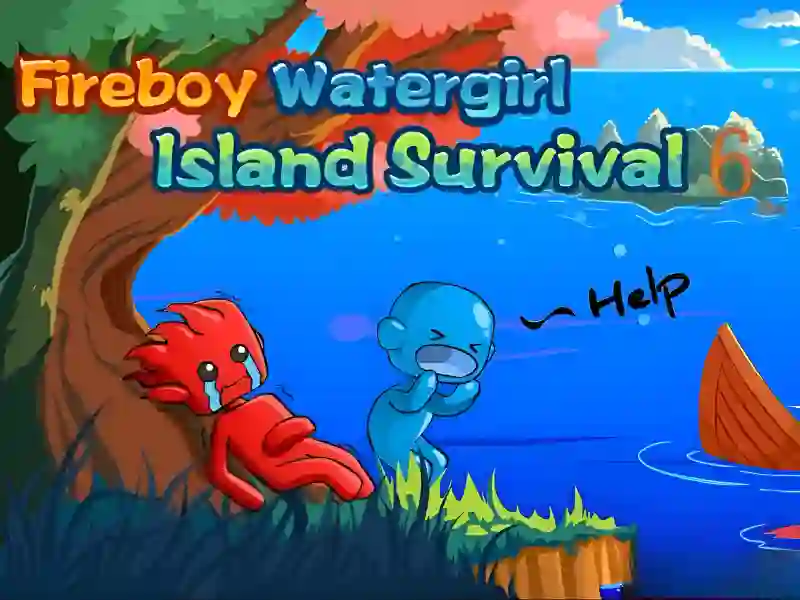 Leikur Fire And Water Island Survival 6 á netinu