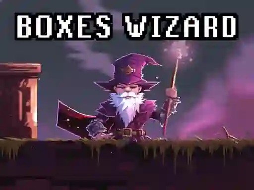 Leikur Boxes Wizard á netinu
