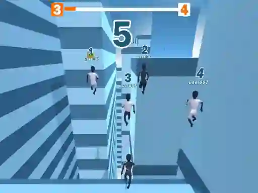 Leikur Stickman Parkour á netinu