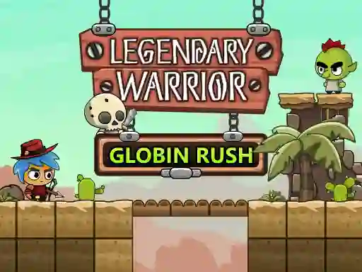 Leikur Legendary Warrior: Globin Rush á netinu