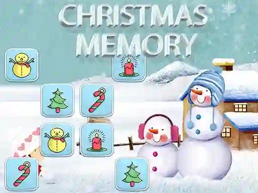 Leikur Christmas Memory á netinu