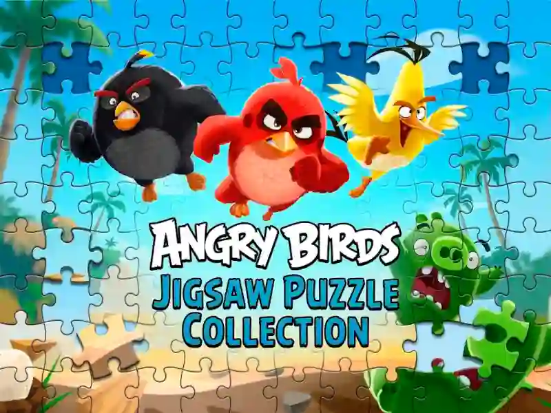 Leikur Angry Birds Jigsaw Puzzle Collection á netinu