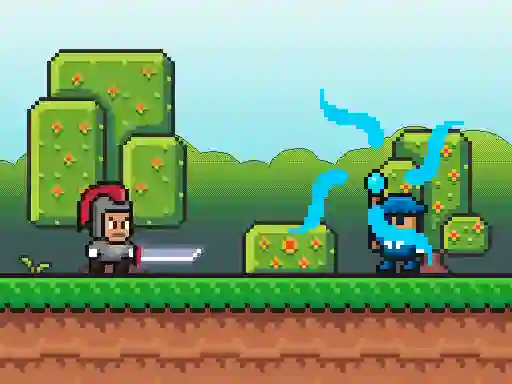 Leikur Super Knight Adventure á netinu