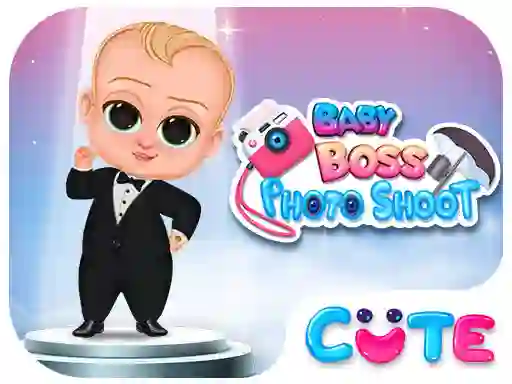 Leikur Baby Boss Photo Shoot á netinu