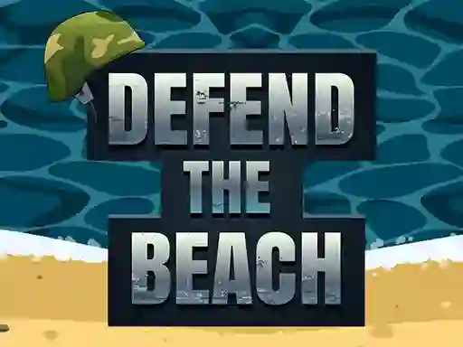 Leikur Defend The Beach á netinu