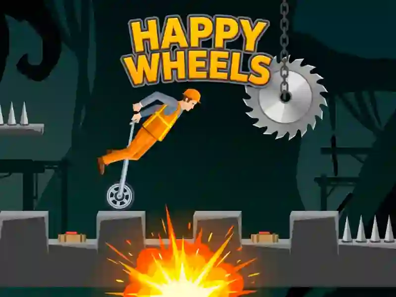 Leikur Happy Wheels á netinu