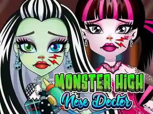 Leikur Monster High Nose Doctor á netinu