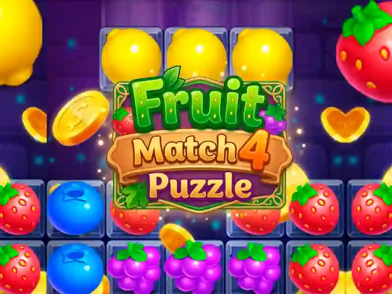 Leikur Fruit Match4 Puzzle á netinu