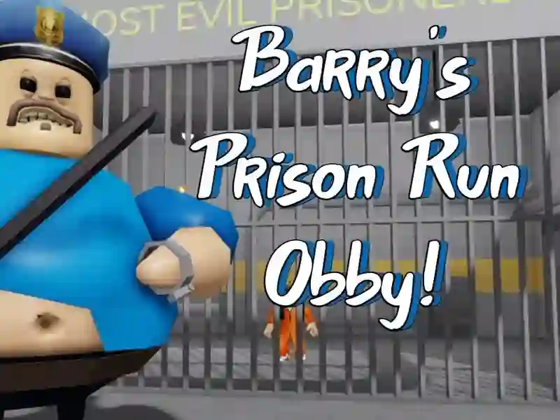 Leikur Roblox: Barry's Prison Run á netinu