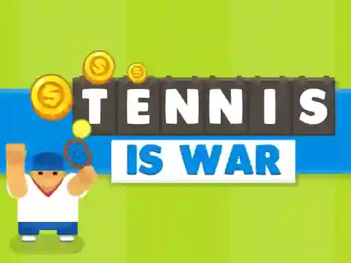 Leikur Tennis Is War á netinu