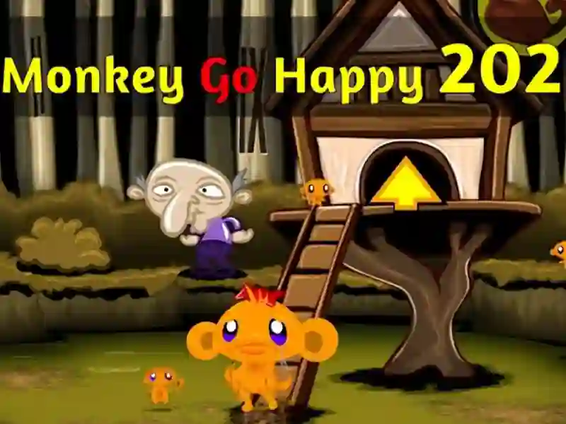 Leikur Monkey Go Happy Stage 202 á netinu