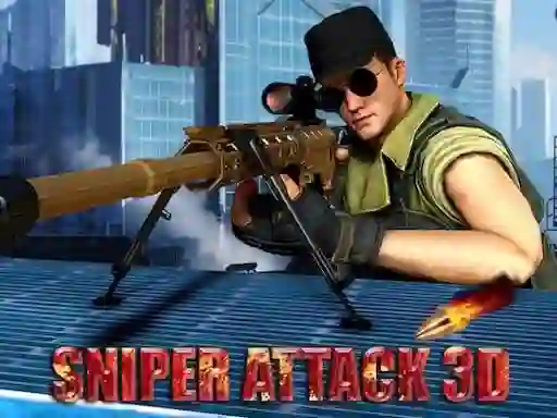 Leikur Sniper Attack 3D á netinu
