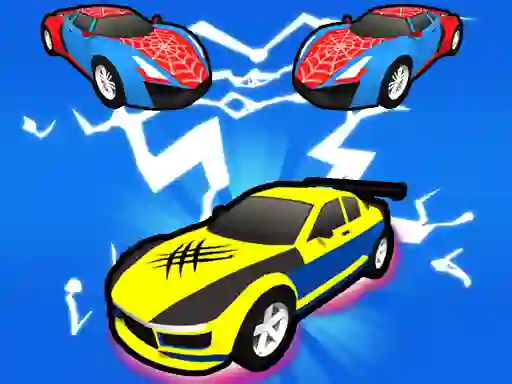 Leikur Superhero Car Merge Master á netinu