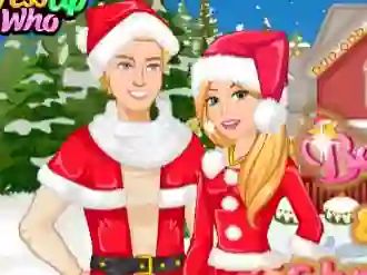 Leikur Barbie and Ken Christmas á netinu