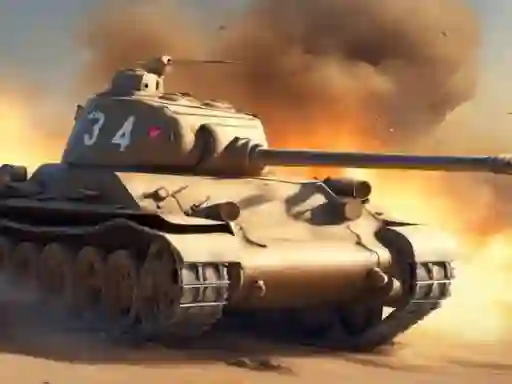 Leikur World Tank Wars á netinu