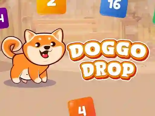 Leikur Doggo Drop á netinu